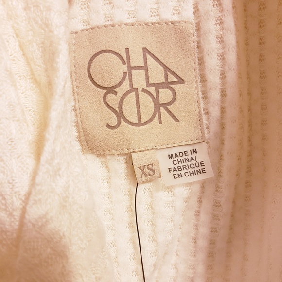 Chaser Thermal L/S Strappy Back Shirttail Tee - Picture 6 of 8